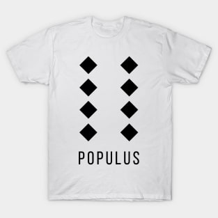 Populus Geomantic Figure T-Shirt